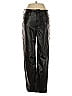 Gap Black Faux Leather Pants Size 2 - photo 1
