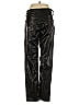 Gap Black Faux Leather Pants Size 2 - photo 2