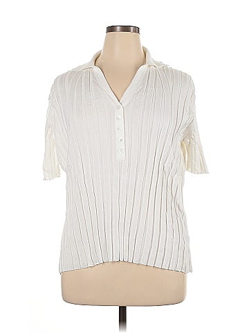 Saks Fifth Avenue Short Sleeve Blouse (view 1)