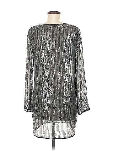 Haute Hippie Long Sleeve Silk Top (view 2)