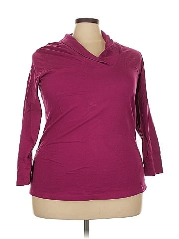 Roaman's 3/4 Sleeve T-Shirt (view 1)
