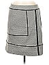 Amanda + Chelsea Houndstooth Gray Casual Skirt Size 6 - photo 1