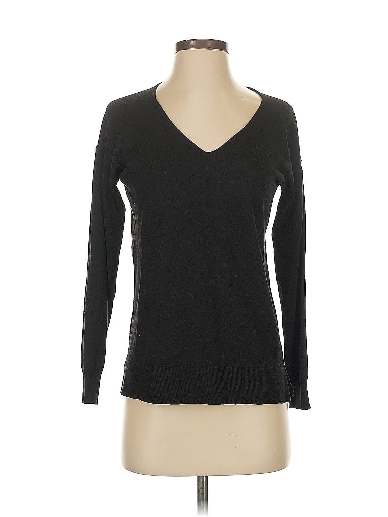 Pre-owned Mng Pullover Sweater In Black