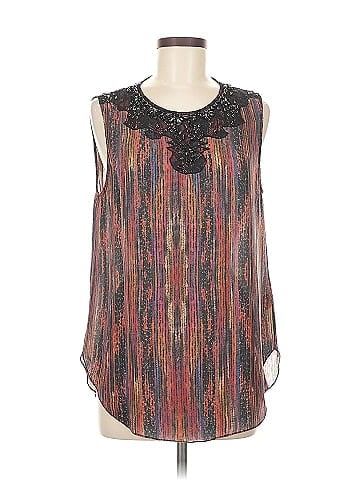Haute Hippie Sleeveless Silk Top (view 1)