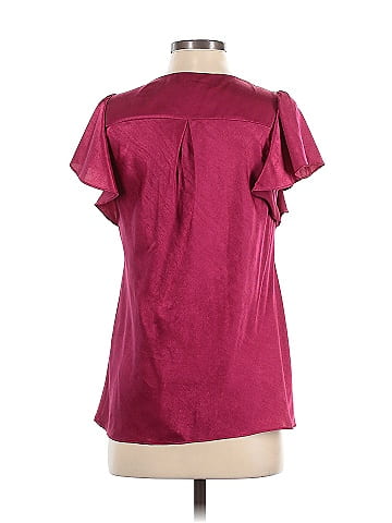 Plastic Island Short Sleeve Blouse (view 2)
