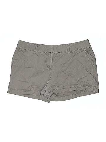 Ann Taylor LOFT Khaki Shorts (view 1)