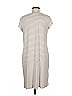 Chico's Stripes Tan White Casual Dress Size Med (1) - photo 2