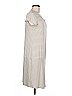 Chico's Stripes Tan White Casual Dress Size Med (1) - photo 4