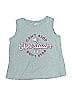 Chasse 100% Cotton Teal Sleeveless T-Shirt Size M (big kids) - photo 1