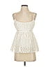 Robert Rodriguez 100% Cotton Ivory Sleeveless Blouse Size 2 - photo 1