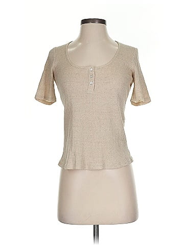 Vince. Short Sleeve Henley (view 1)