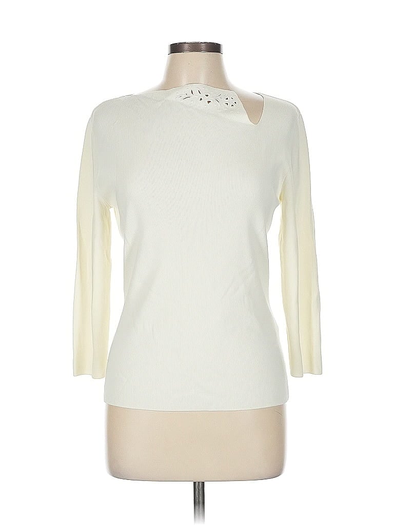 Click to view more detailed imagery on our partner's website Pre-owned Cyrus Pullover Sweater In White