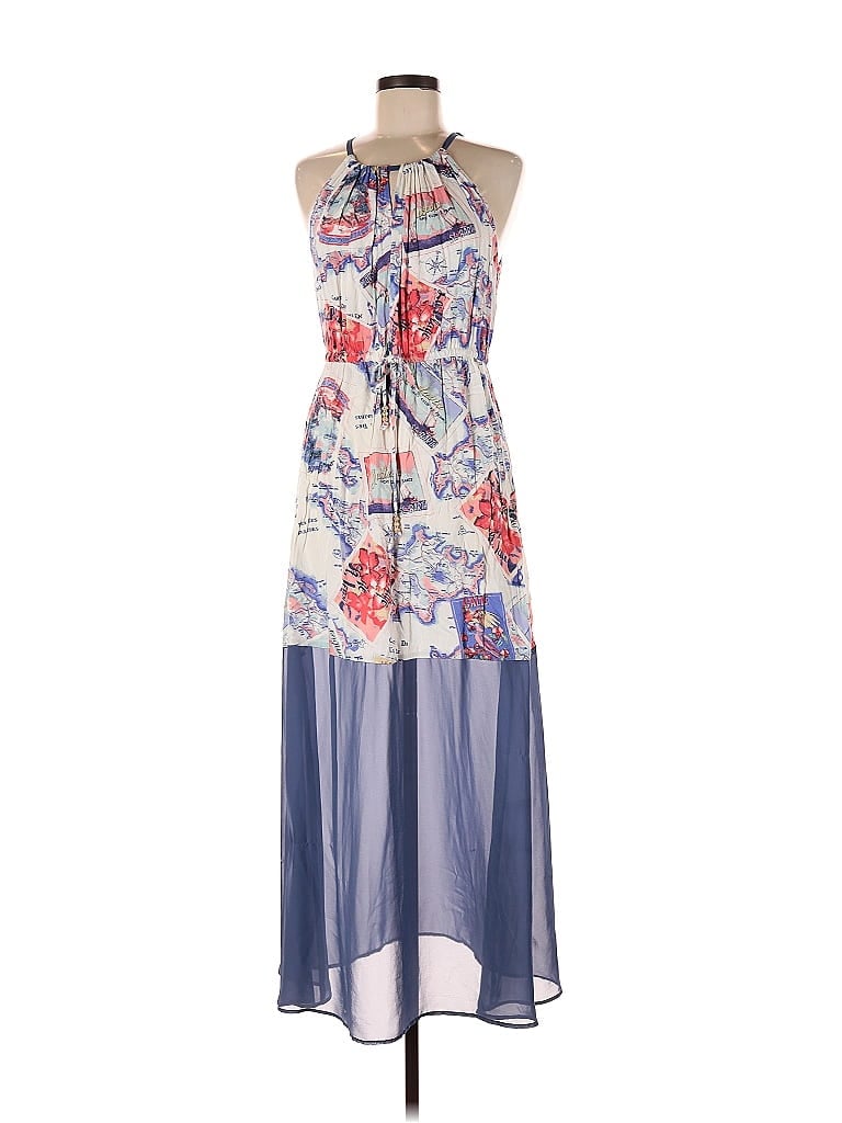 Pre-owned Peter Som Casual Dress In Purple