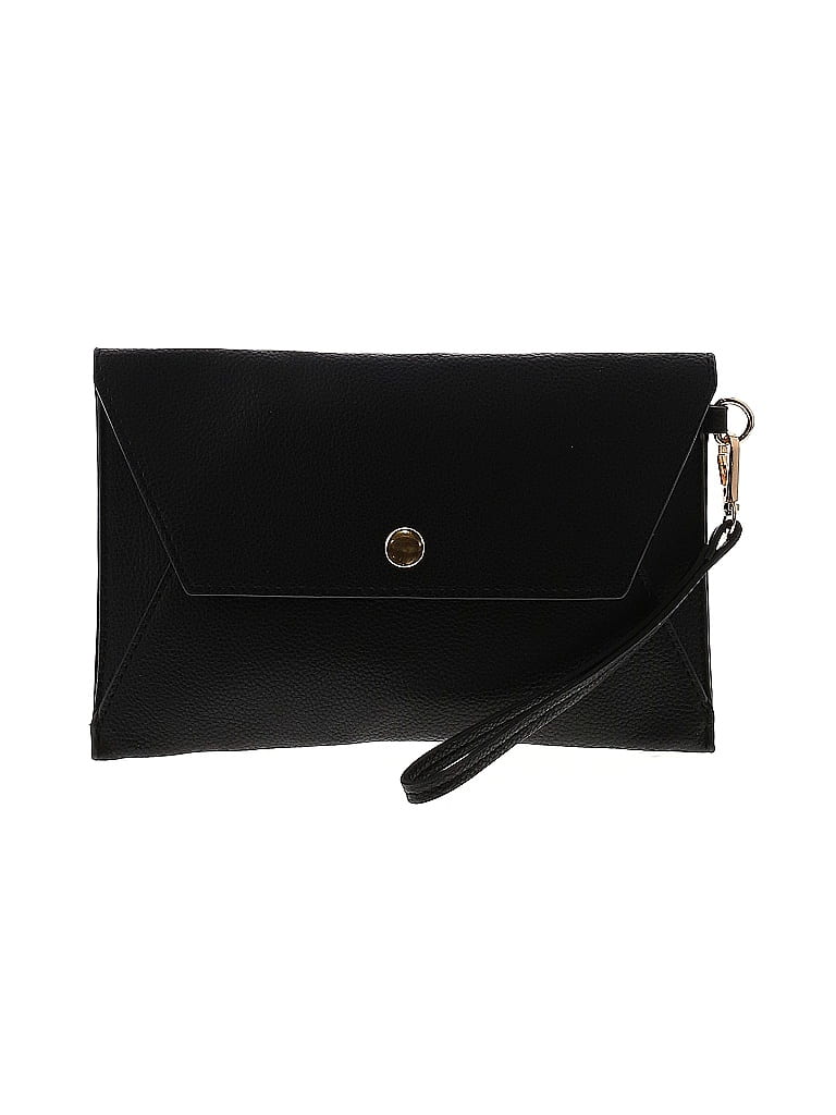 Pre-owned Unbranded Wristlet In Black