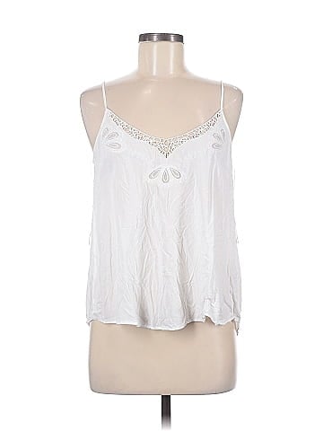 Zara W&B Collection Sleeveless Blouse (view 1)