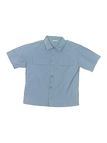 Zara Kids Short Sleeve Button-Down Shirt (view 1)