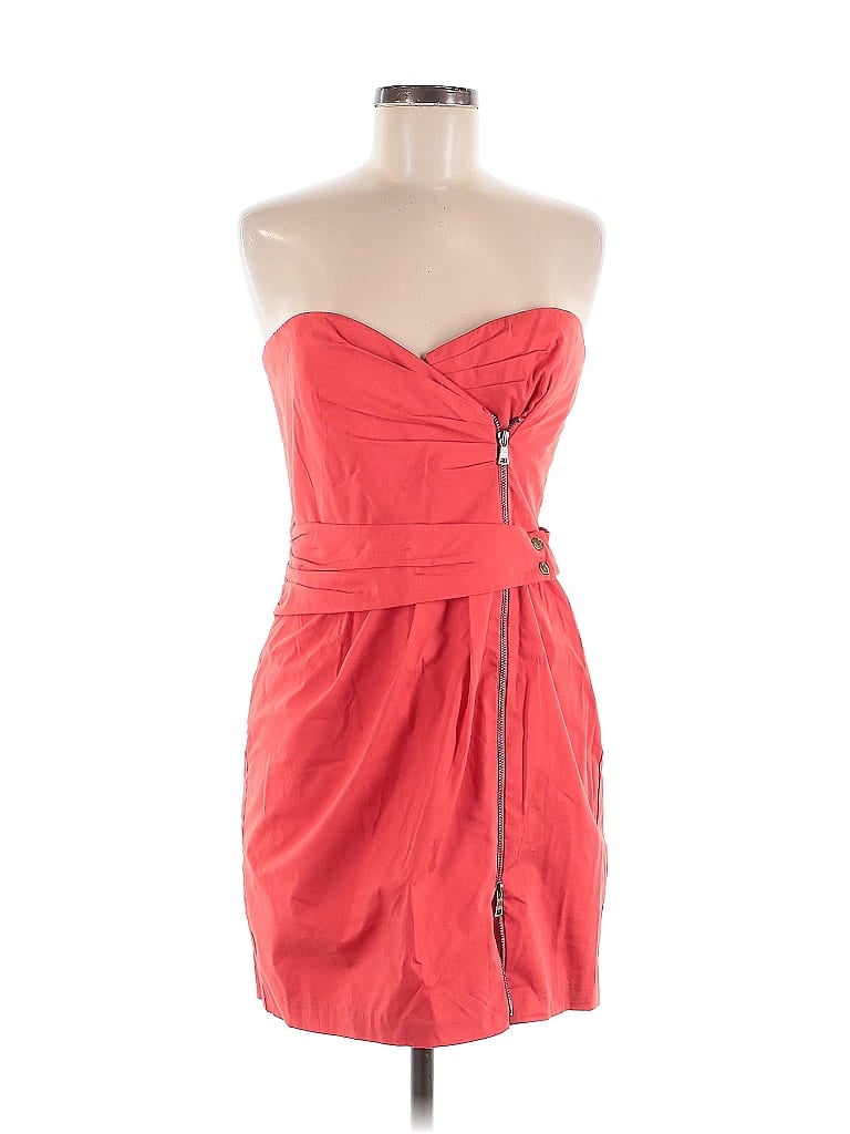 Pre-owned Cynthia Steffe Cocktail Dress In Red