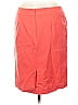 Merona 100% Polyester Solid Orange Casual Skirt Size 6 - photo 2