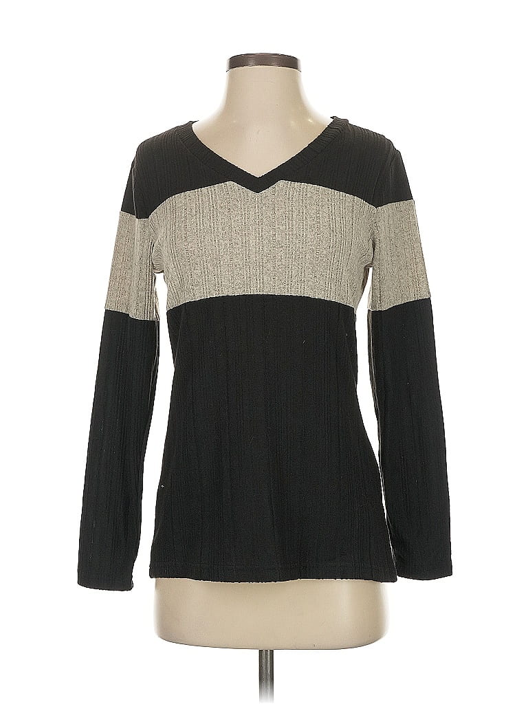 Pre-owned Unbranded Pullover Sweater In Black