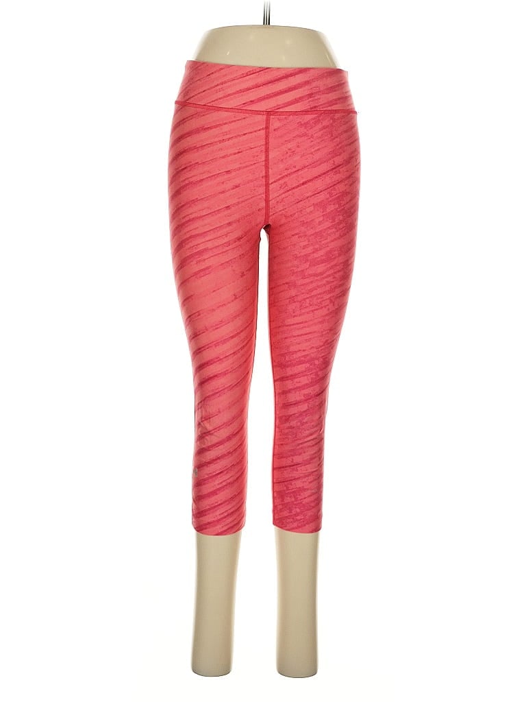 Pre-owned Under Armour Active Pants In Red