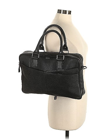 Cole Haan Leather Messenger (view 2)
