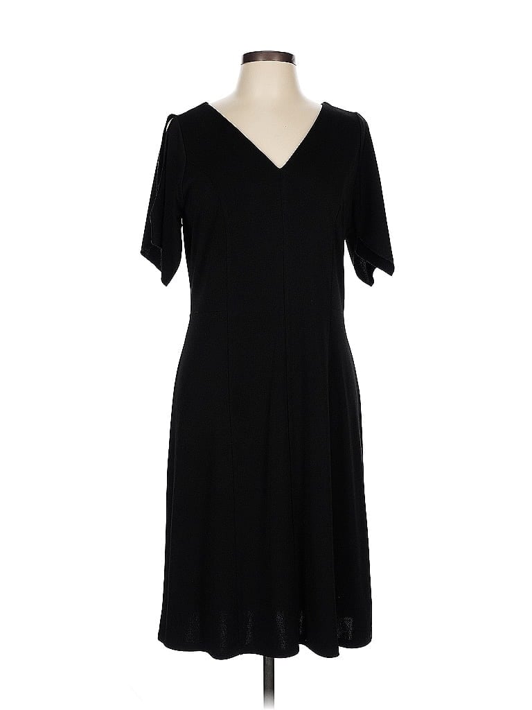 Pre-owned T Tahari Casual Dress In Black