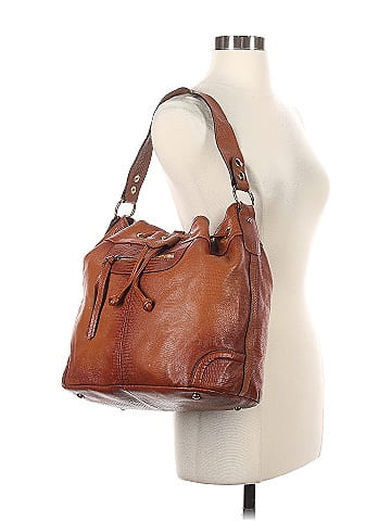 Vicenzo Leather Bucket Bag (view 2)