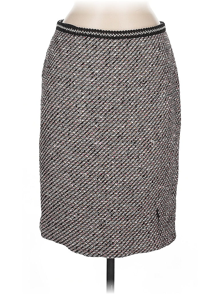 Pre-owned Talbots Formal Skirt In Gray