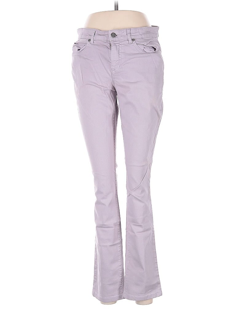 Pre-owned Eileen Fisher Jeans In Purple