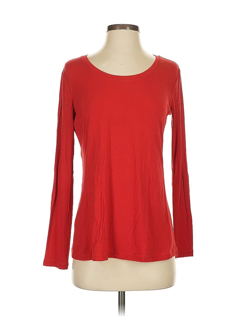 Pre-owned Cabi 3/4 Sleeve T-shirt In Red