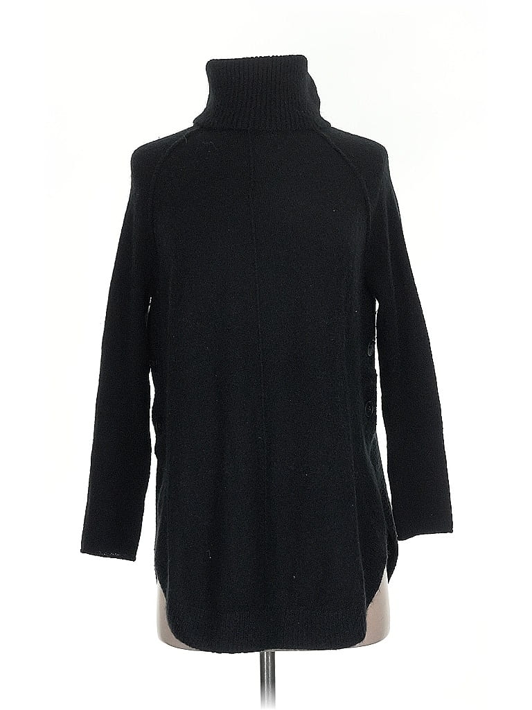 Pre-owned Caslon Turtleneck Sweater In Black