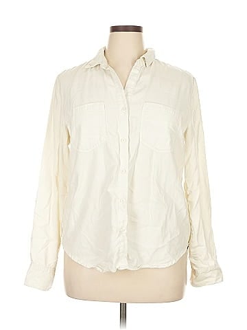 Velvet Heart Long Sleeve Button-Down Shirt (view 1)