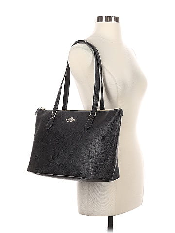 Coach Leather Tote (view 2)