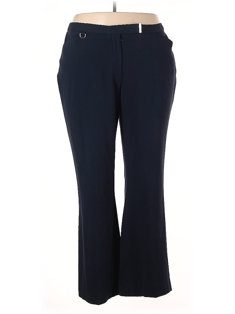 Pre-owned Jones New York Signature Dress Pants In Blue