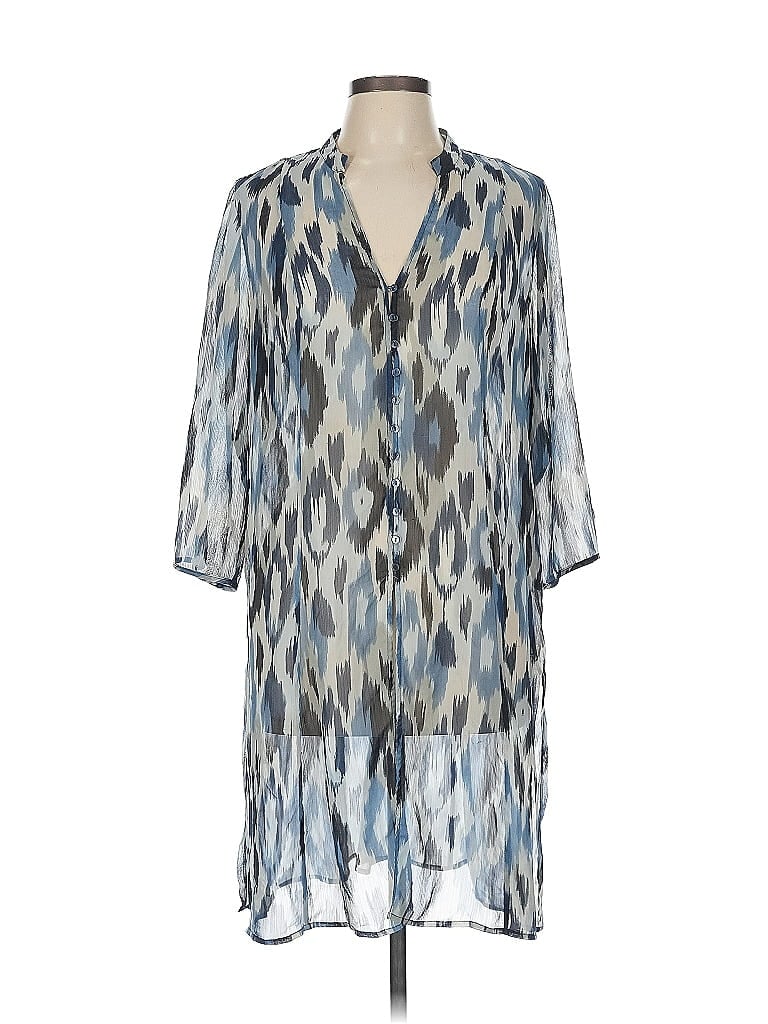 Pre-owned Soft Surroundings Casual Dress In Blue