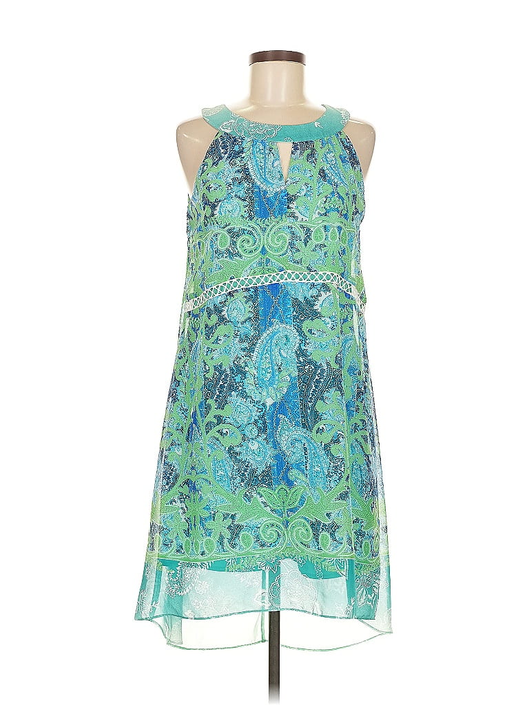 Robe D'été Femme Rabbit Designs - Imprimé Floral, Asymétrique, Une épaule - Taille 6 (US) - Occasion Très Bon état