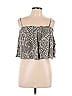 Gypsy Rose Gray Sleeveless Blouse Size L - photo 1