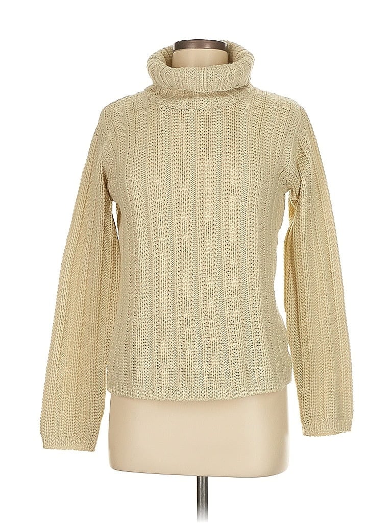 Pre-owned Concepts Sport Turtleneck Sweater In White