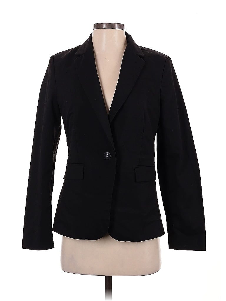 Pre-owned Mng Blazer Jacket In Black