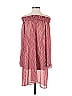 Sensi Studio Stripes Red Casual Dress Size S - photo 1