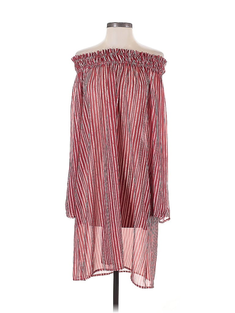 Pre-owned Sensi Studio Casual Dress In Red