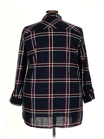 New York Laundry 3/4 Sleeve Blouse (view 2)