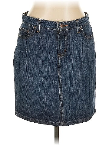 Mossimo Denim Skirt (view 1)