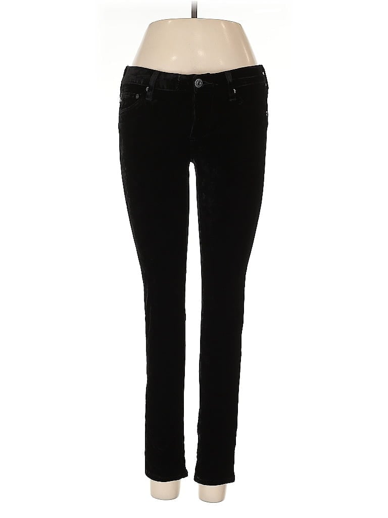 Pre-owned Adriano Goldschmied Wool Pants In Black