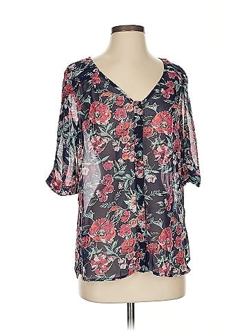 Skies Are Blue 3/4 Sleeve Blouse (view 1)