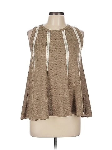 Socapri Sleeveless Silk Top (view 1)