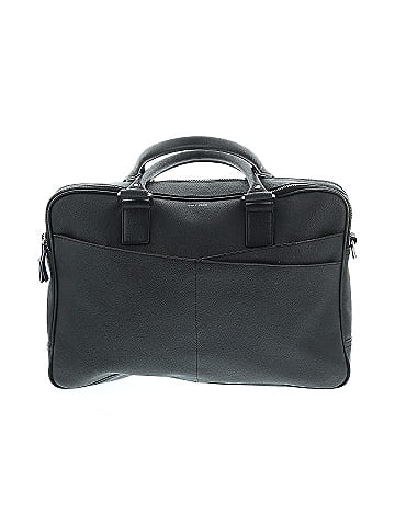 Cole Haan Leather Messenger (view 1)