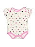 Bon Bebe Hearts Ivory One Piece Swimsuit Size 0-3 mo - photo 1
