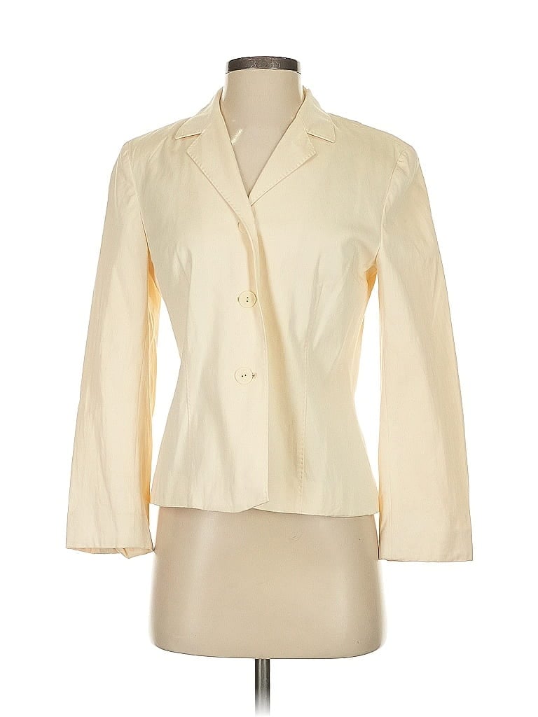 Pre-owned Mondi Blazer Jacket In White
