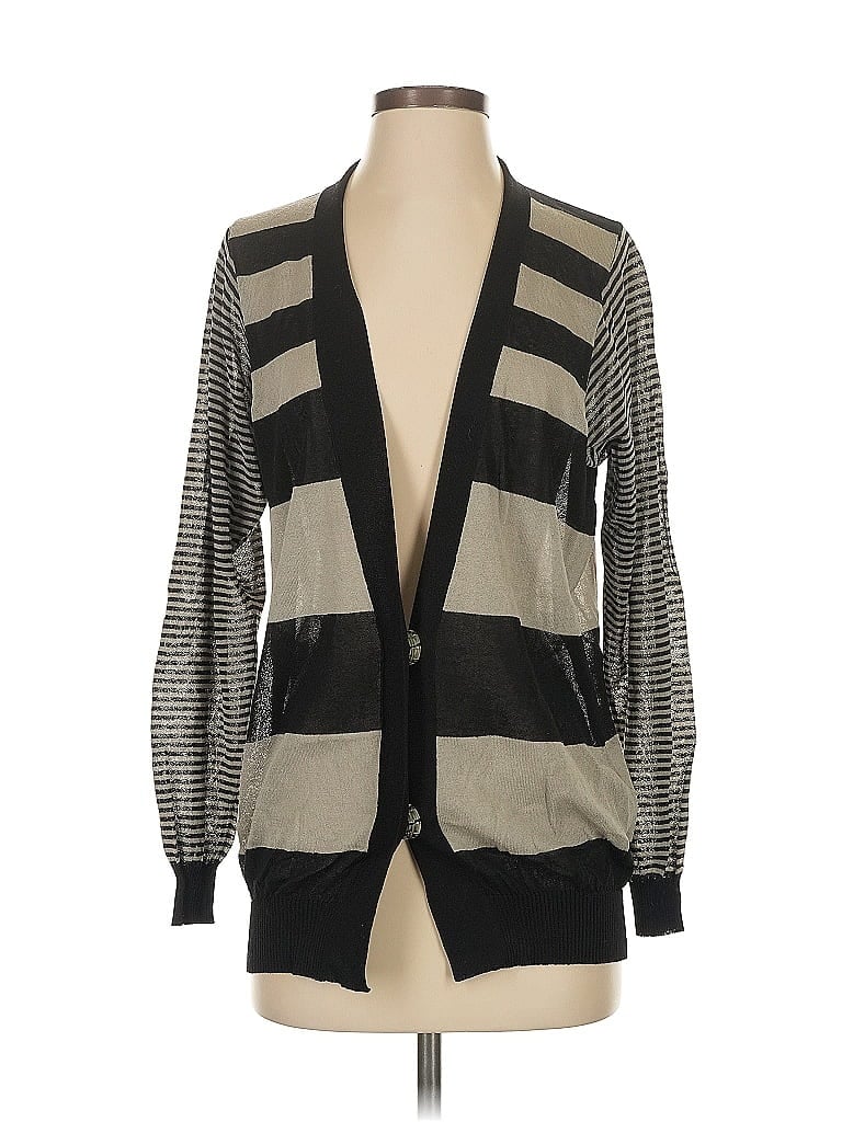 Click to view more detailed imagery on our partner's website Pre-owned Les Copains Cardigan Sweater In Gray